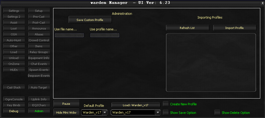 Ogre Main Menu Admin.PNG
